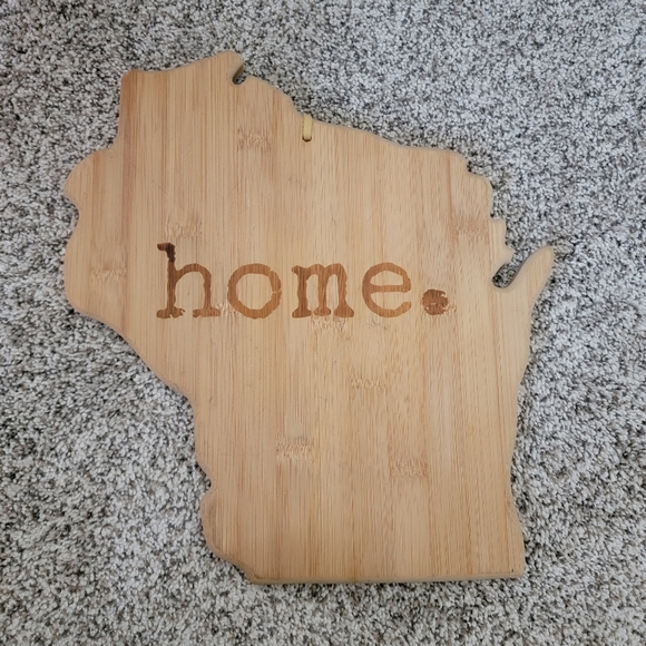 None Other - Totally Bamboo Wisconsin Cutting & Serving Board
